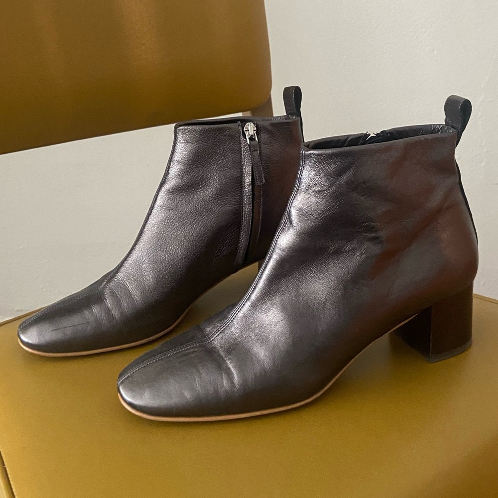 Everlane Boots, metallic
